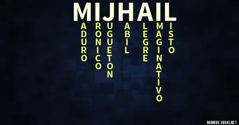 Acróstico mijhail