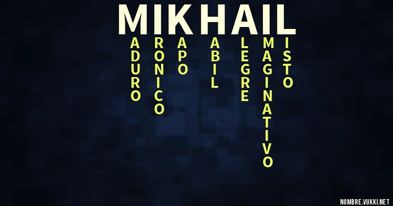 Acróstico mikhail