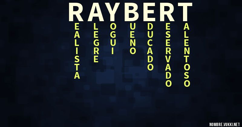 Acróstico raybert