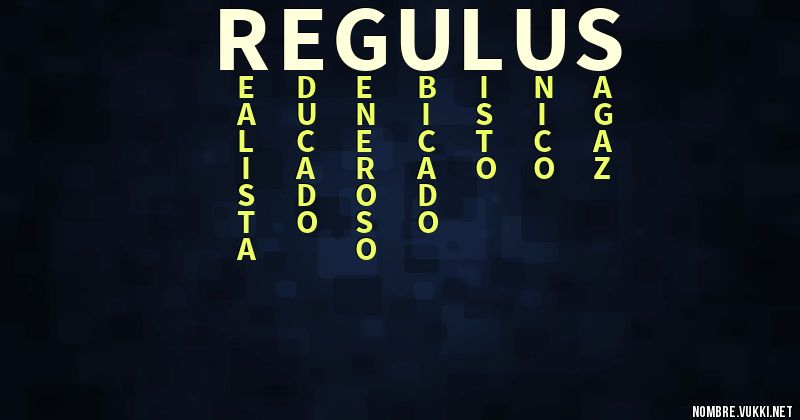 Acróstico regulus