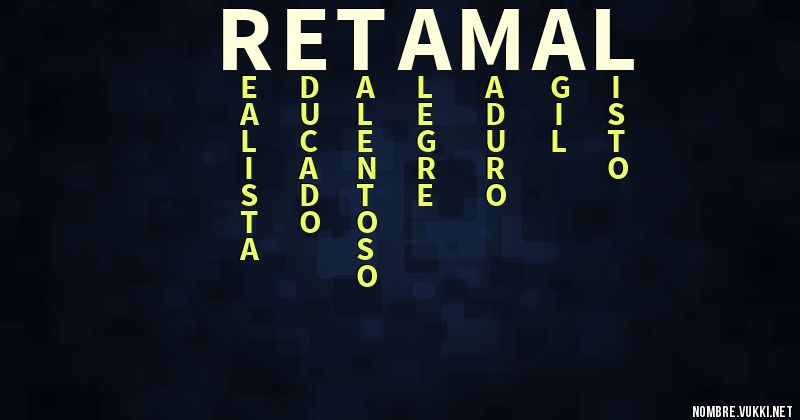 Acróstico retamal