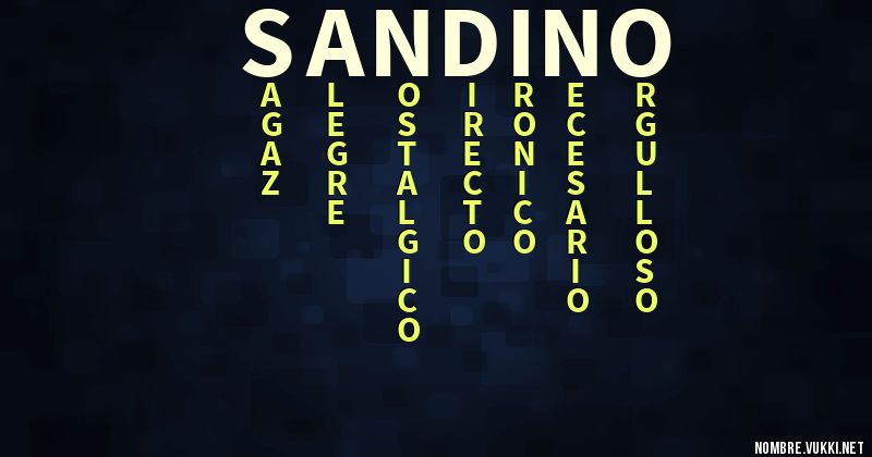 Acróstico sandino