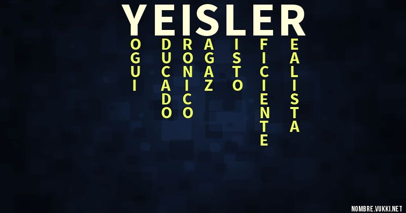 Acróstico yeisler