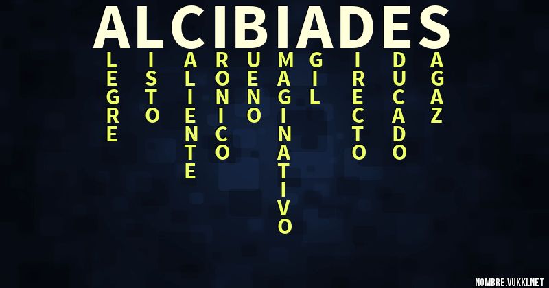 Acróstico alcibíades