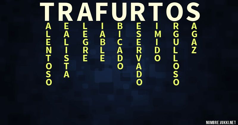 Acróstico trafurtos