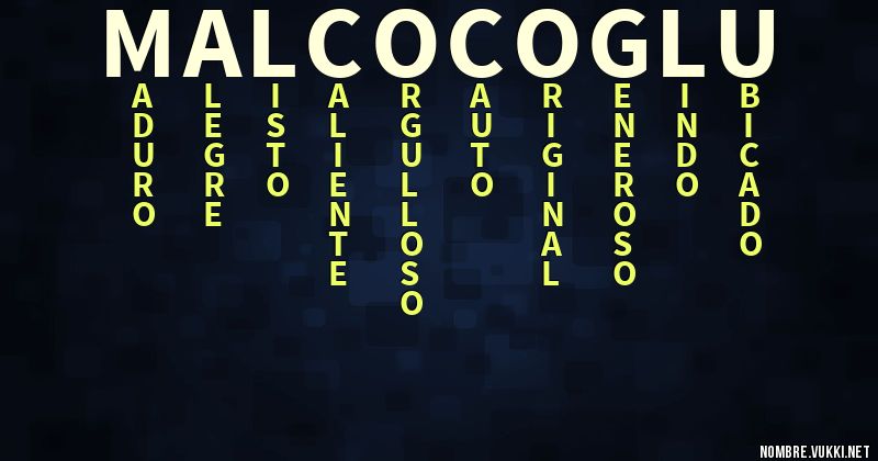 Acróstico malcocoglu