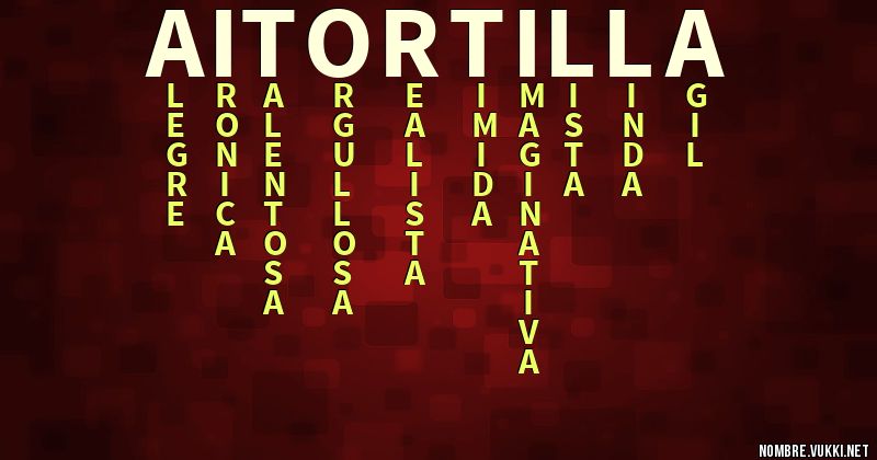 Acróstico aitortilla