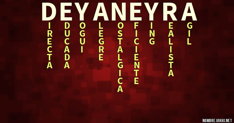 Acróstico deyaneyra