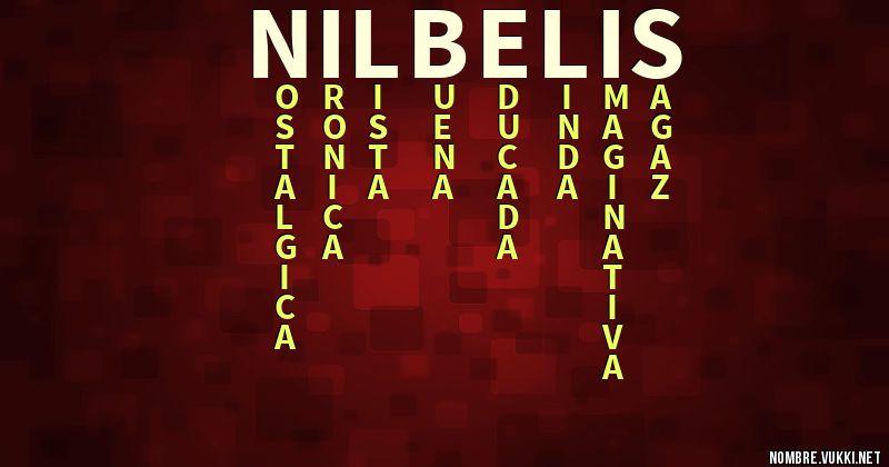 Acróstico nilbelis