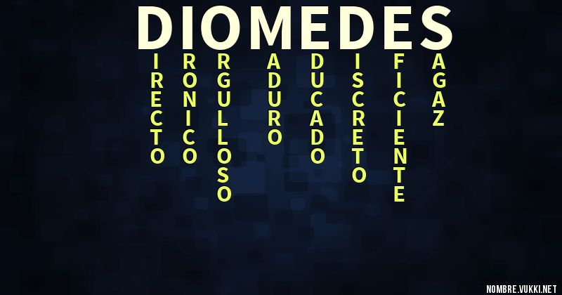 Acróstico diomedes