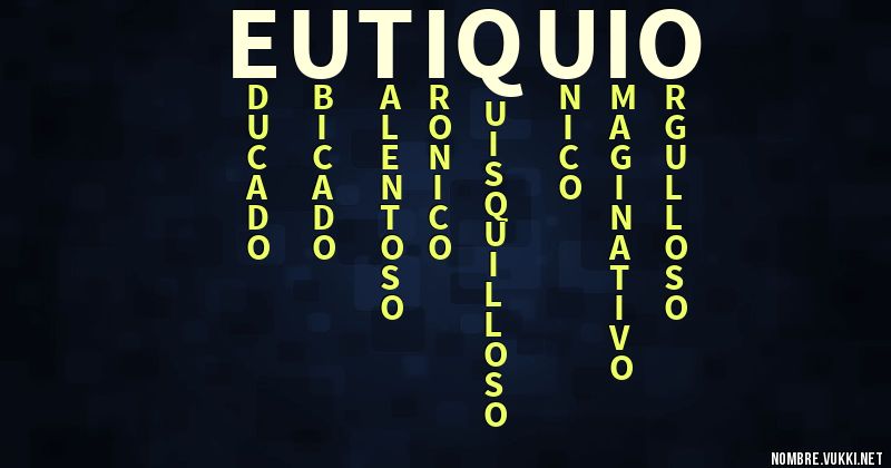 Acróstico eutiquio