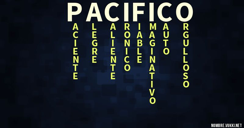 Acróstico pacífico