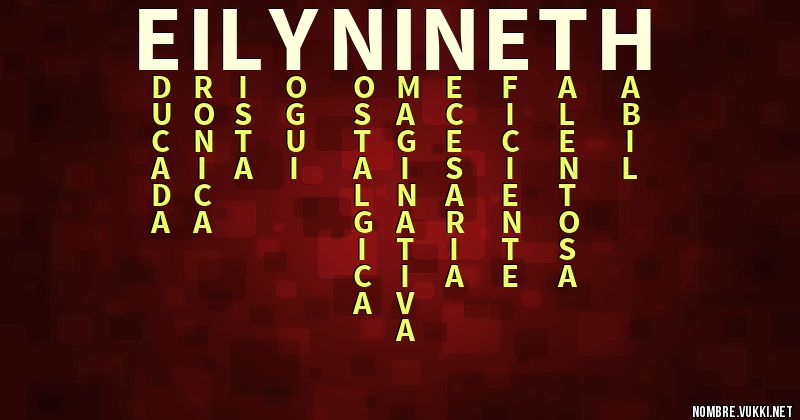 Acróstico eily nineth