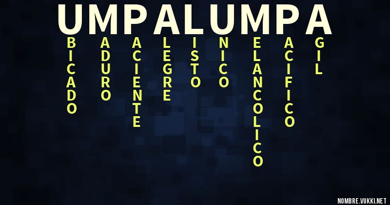 Acróstico umpa lumpa