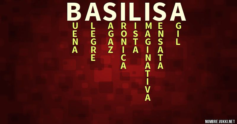 Acróstico basilisa