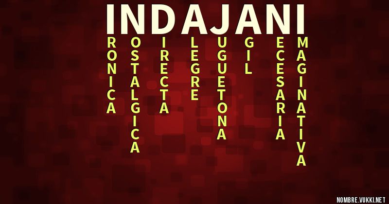 Acróstico inda jani