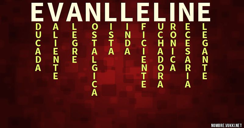 Acróstico evanlleline