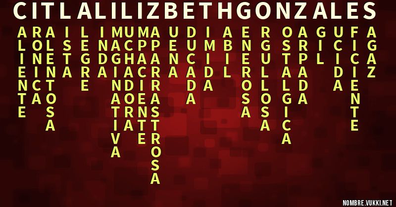 Acróstico citlali lizbeth gonzales