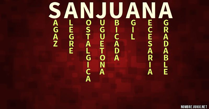 Acróstico sanjuana