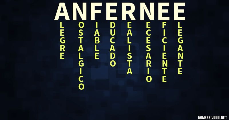 Acróstico anfernee