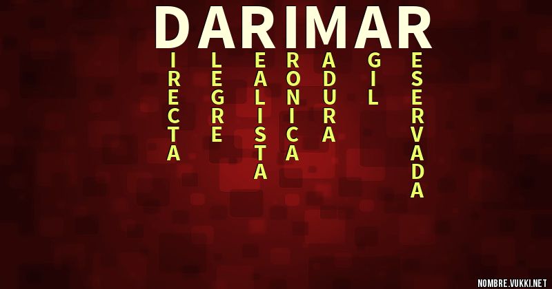 Qué significa darimar