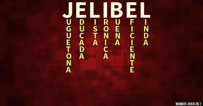 Acróstico jelibel