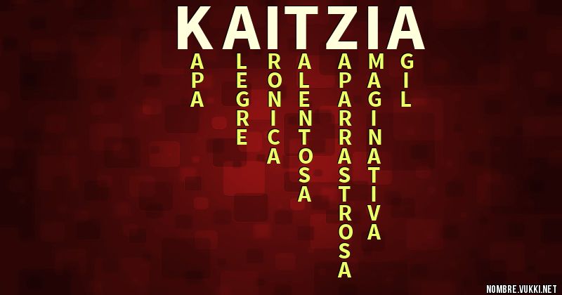 Acróstico kaitzia