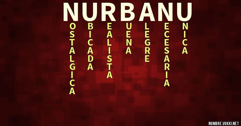 Acróstico nurbanu