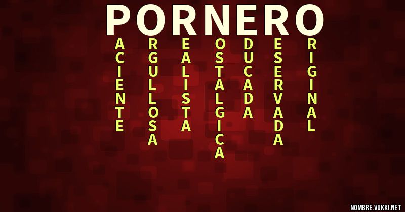 Acróstico pornero