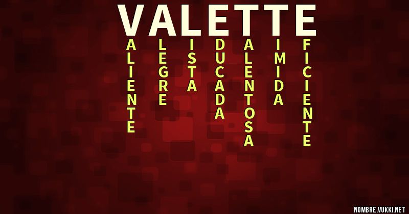 Acróstico valette