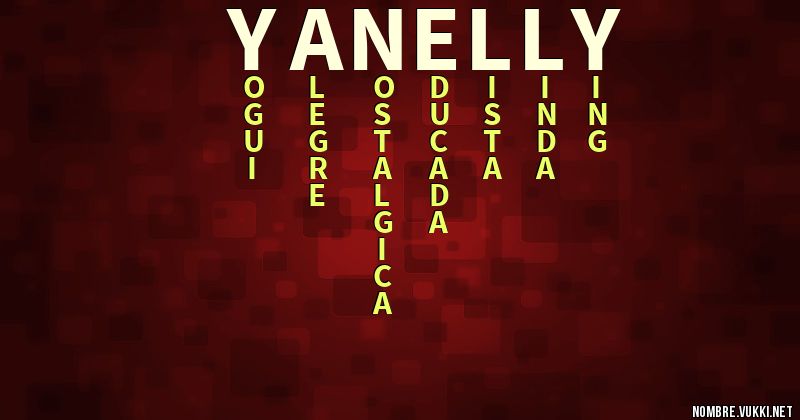 Acróstico yanelly