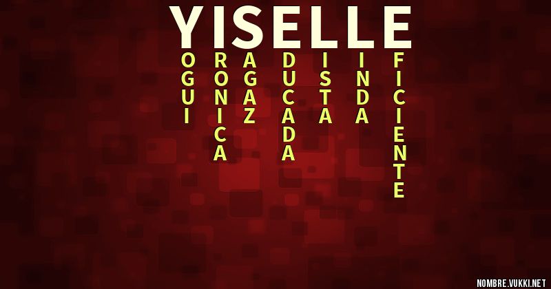 Acróstico yiselle