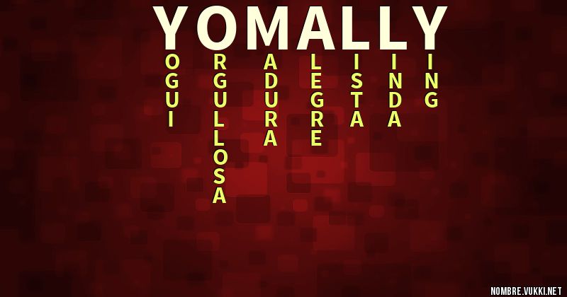 Acróstico yomally