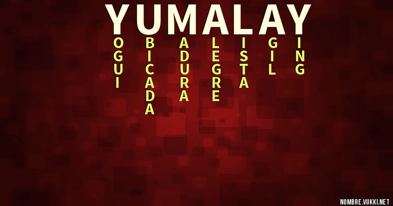 Acróstico yumalay
