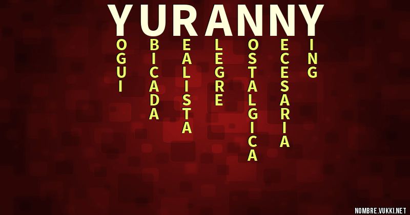 Acróstico yuranny