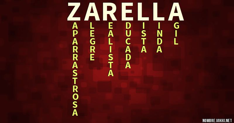 Acróstico zarella