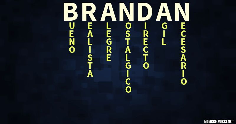 Acróstico brandan
