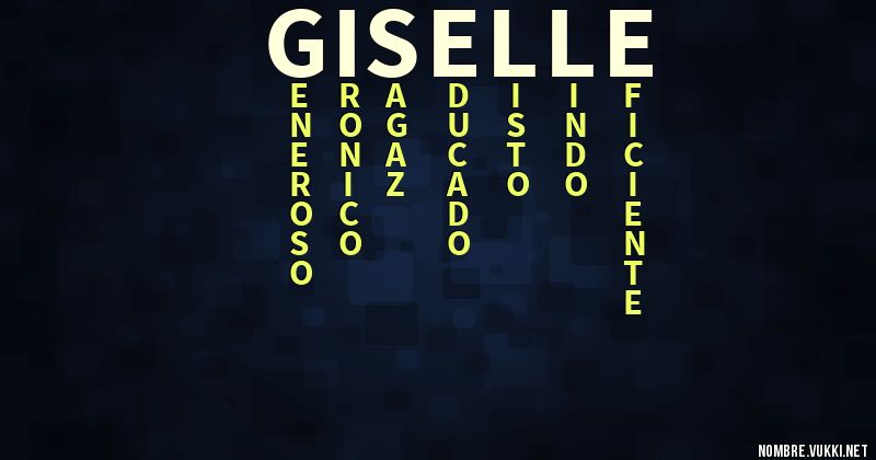 Acróstico giselle