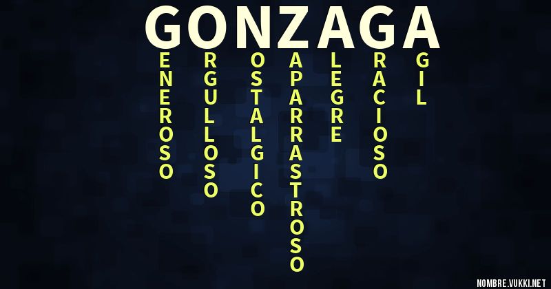 Acróstico gonzaga