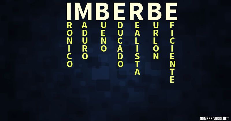 Acróstico imberbe