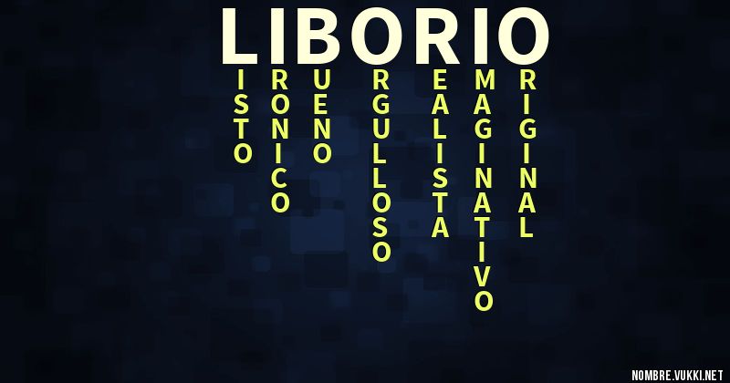 Acróstico liborio