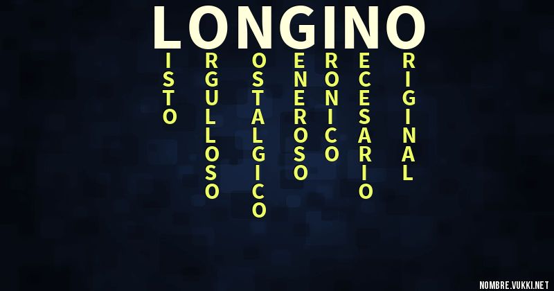 Acróstico longino