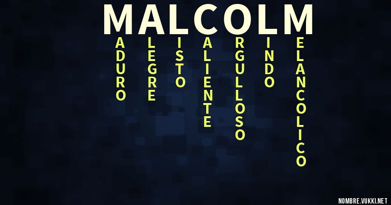 Acróstico malcolm