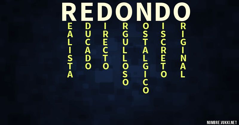 Acróstico redondo