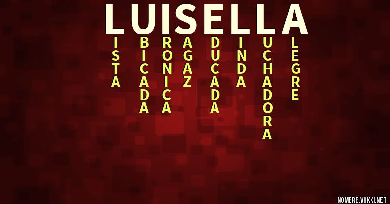 Acróstico luisella