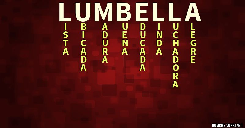 Acróstico lumbella