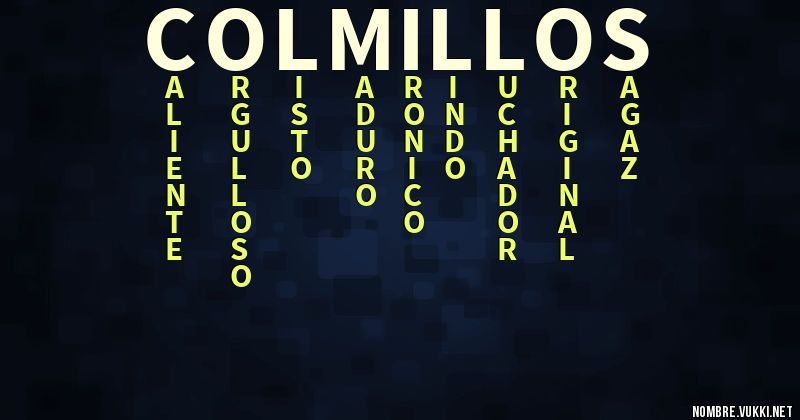 Acróstico colmillos