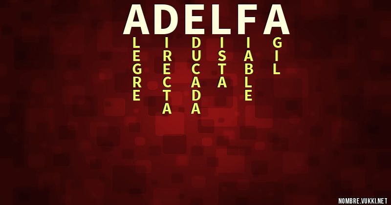 Acróstico adelfa