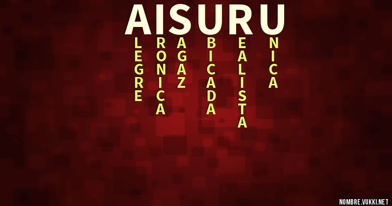 Acróstico aisuru