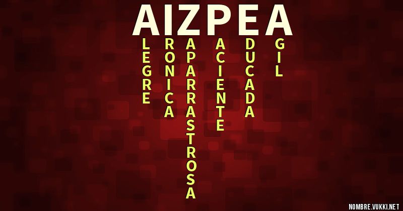 Acróstico aizpea